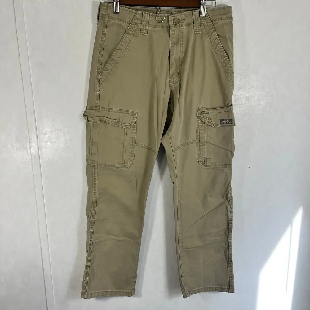 Wrangler Utility Relaxed Fit Cargo Jeans Mens 29 x 30 Straight Leg Skate Hike